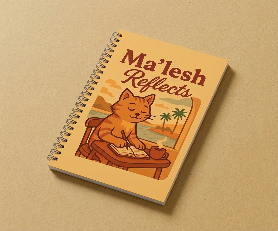 Ma'lesh Reflects Notebook