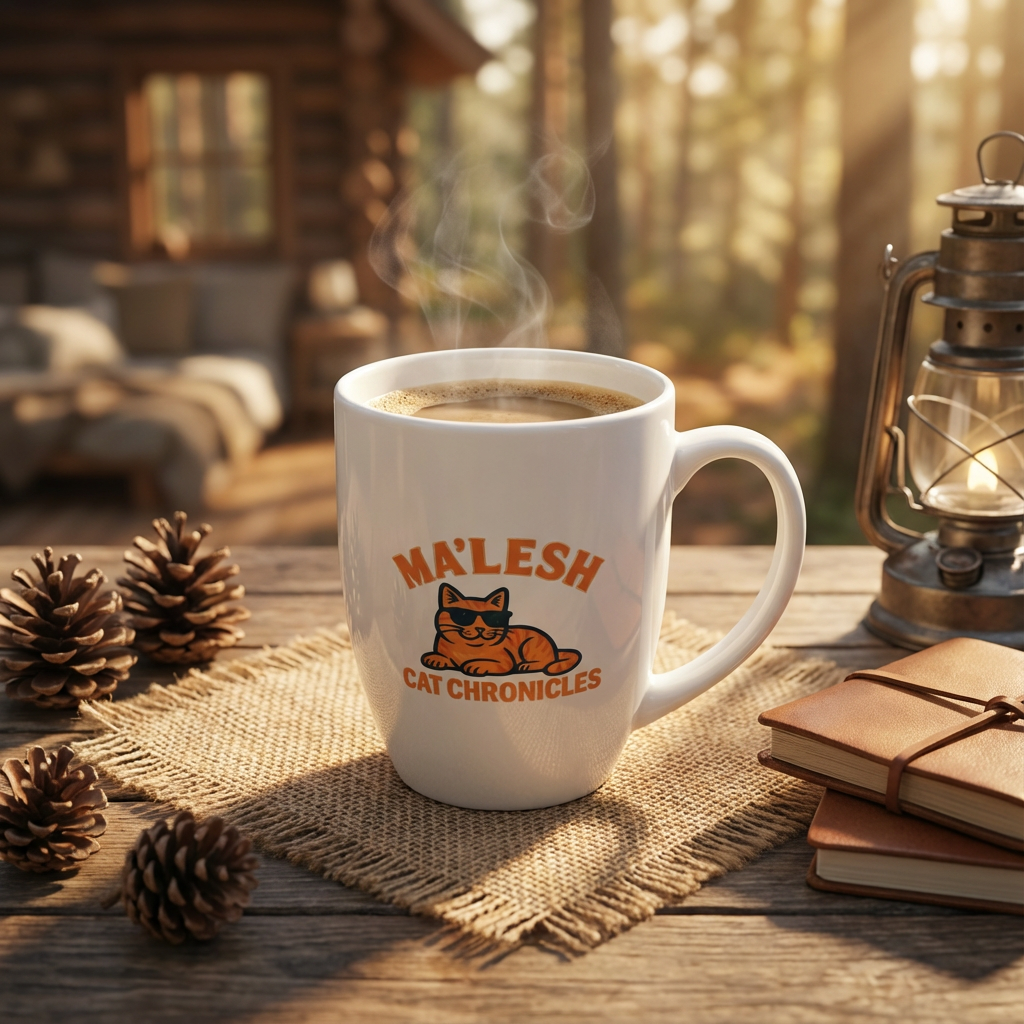 Ma'lesh Cat Chronicles Mug